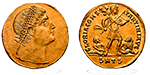 Старинные монеты Византийской империи