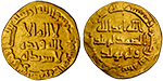 Золотая монета 1 динар