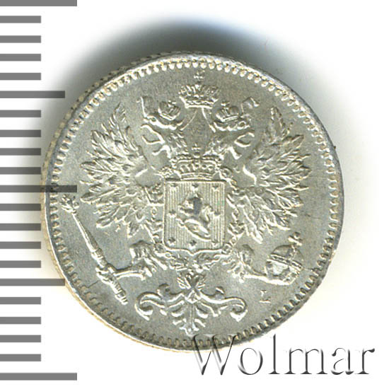 25 пенни 1898 г. L. Для Финляндии (Николай II) 