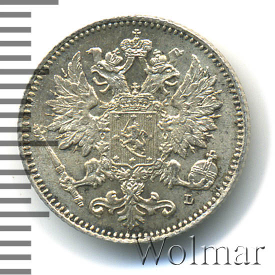 25 пенни 1902 г. L. Для Финляндии (Николай II) 