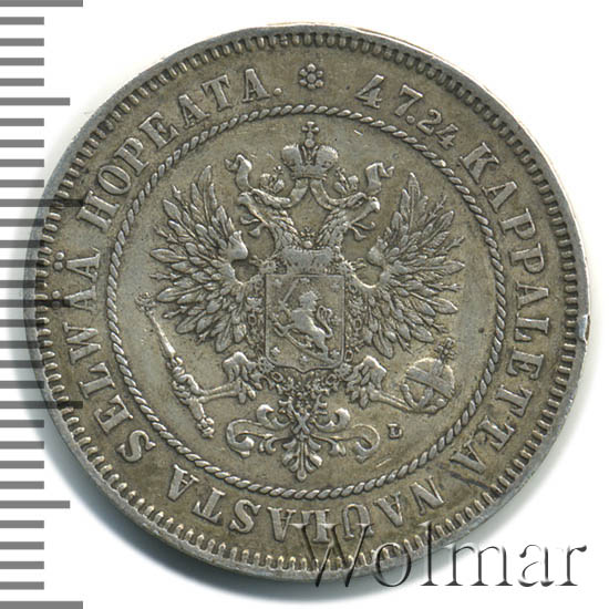 2 марки 1905 г. L. Для Финляндии (Николай II) 