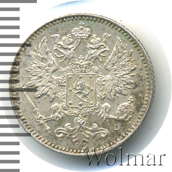 25 пенни 1901 г. L. Для Финляндии (Николай II). 
