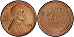Монета 1 цент, США, 1943 год