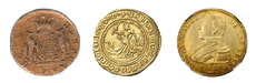 Золотые монеты номиналом 8 эскудо